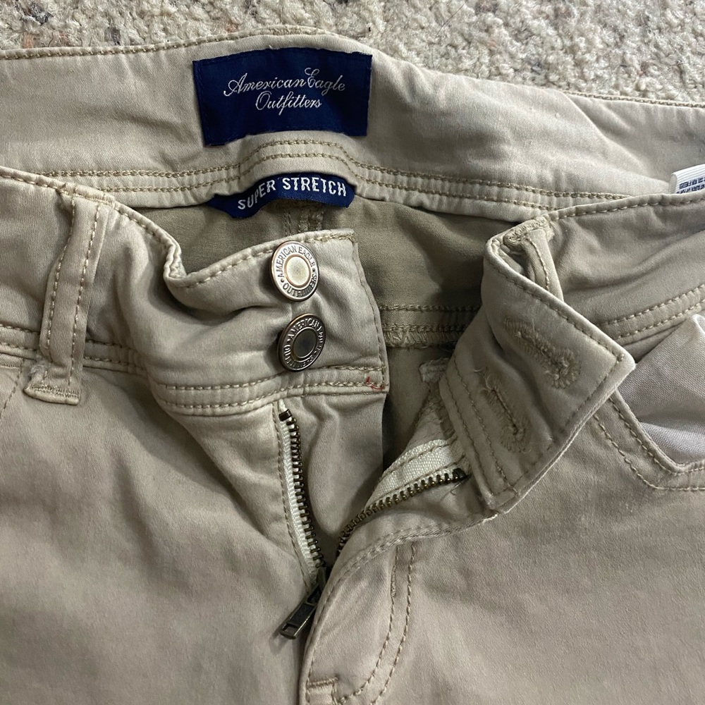 American eagle size 0 khakis
